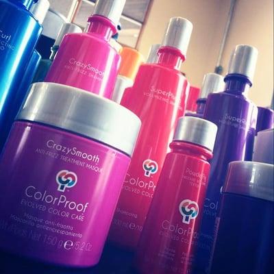 We have ColorProof products for all of your hair care needs!