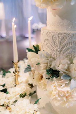 Wedding cake details