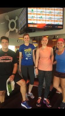 Members Betsy Cavanaugh, Hal Christman, Marin Klumpner, and Katie Ulrich all achieved personal records in their workout! Keep it up!