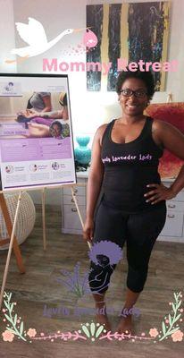 The launch and rebranding of Lovely Lavender Lady Prenatal and Birthing Services on June 30th, 2018.