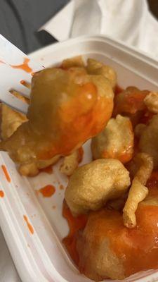 Sweet and sour chicken