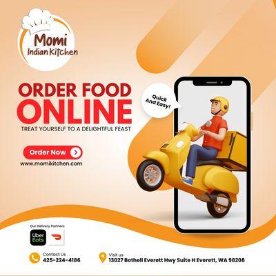 Ready to treat yourself to a delightful feast? Order food online today and enjoy a delicious meal from the comfort of your own home!