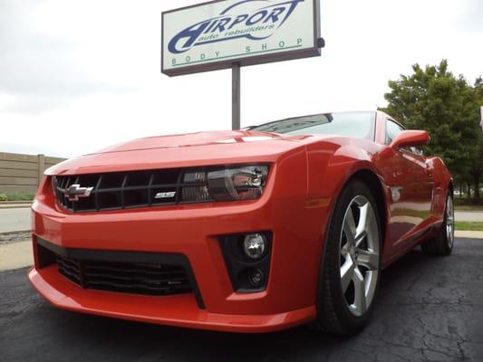 Camaro SS converted to ZL1 by Airport Auto Rebuilders