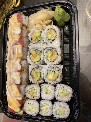 Cucumber roll, veggie roll