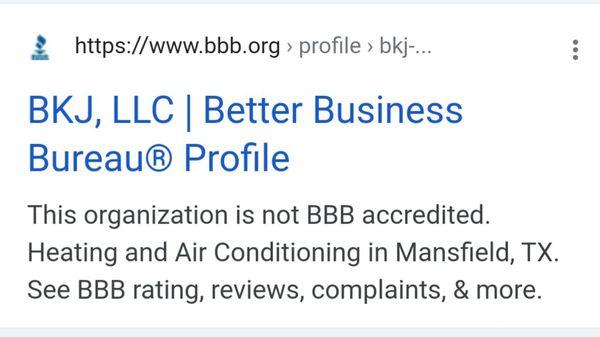 B J Air Conditioning & Heating