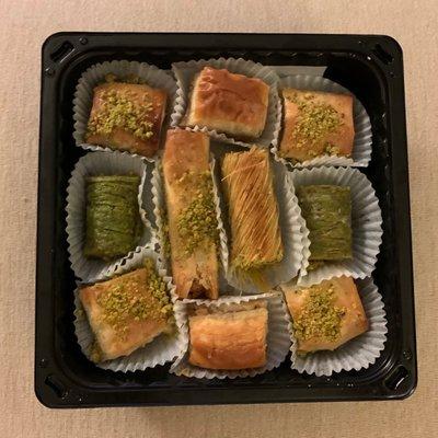 Assorted baklava