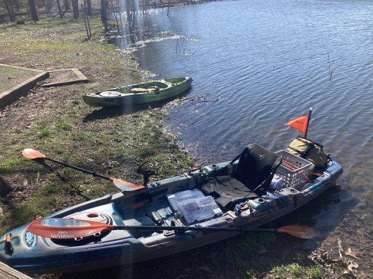 Great Lake for kayak fishing