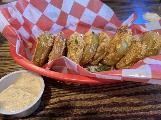 Green fried tomatoes