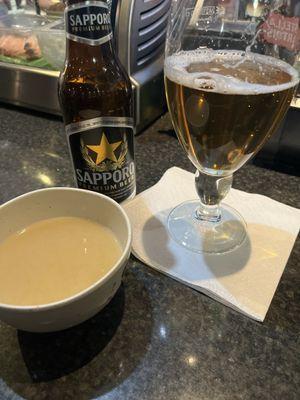 Love me some Sapporo beer!