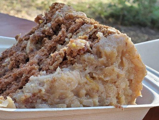 German chocolate cake.