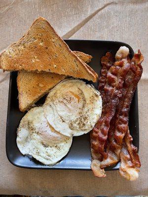 The pick four breakfast plate (I picked bacon twice)