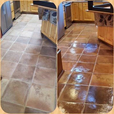 Saltillo Tile restoration