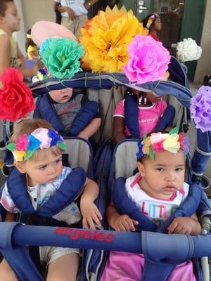 Our Infant Class during our Spring Parade.