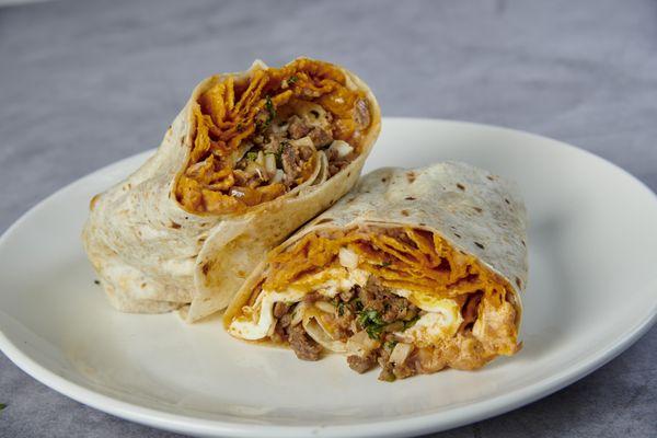 Chilaquiles Burrito