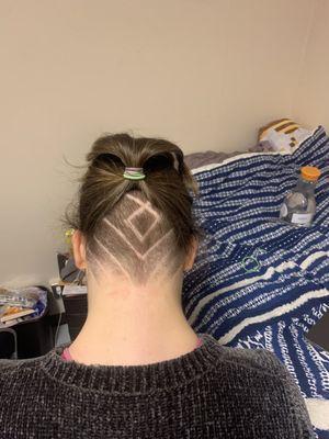 My undercut.