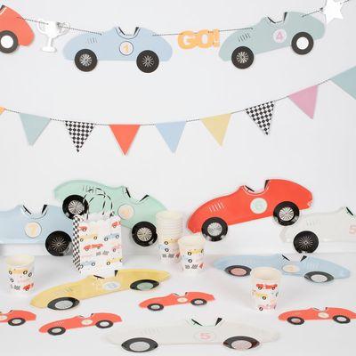 Meri Meri Party Supplies Car theme