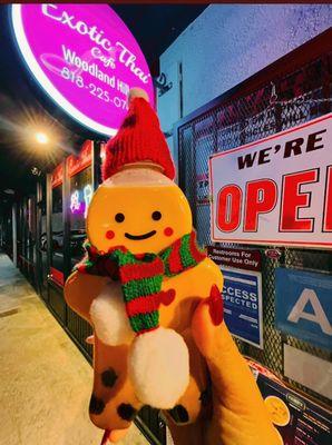 Happy Holidays With Thai Tea Boba