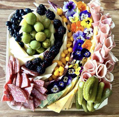 A lovely cheese plate