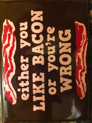 Bacon magnet!