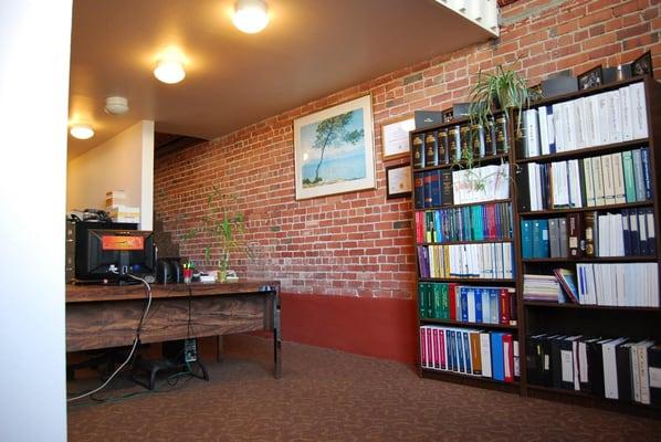 Newly renovated, our warm, contemporary, red brick office is as solid as our commitment to our clients.