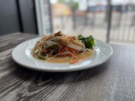 Papaya Salad with Shrimp