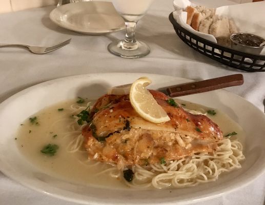 Crab-stuffed Flounder. A seasonal favorite