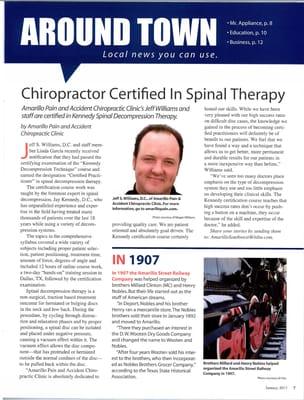 Amarillo Chiropractor Decompression Certification