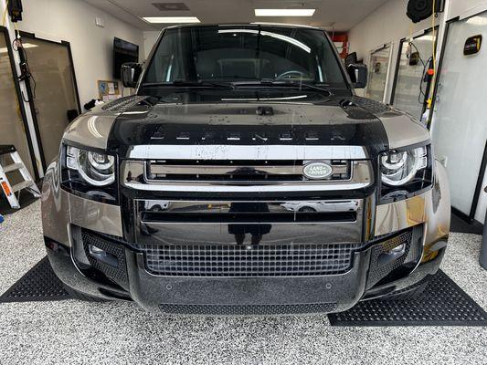 2023 Range Rover Defender with LLumar FormulaOne Pinnacle & AirBlue Ultra Infrared Rejecting Ceramic Film in Jupiter, Florida