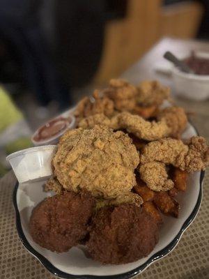 Fried Seafood Platter