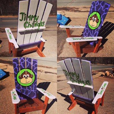 Custom logo chair