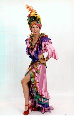 Carmen Miranda spoof.