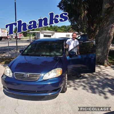 Thank you Mr. Scott Ward, we hope you enjoy a lot your new car. He trusts in us and he supports local businesses. Amazing