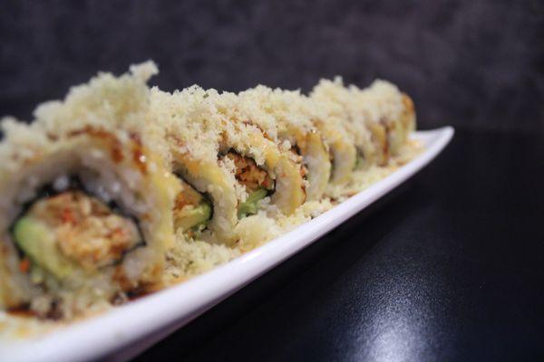 Lousiana Deep fried sushi roll