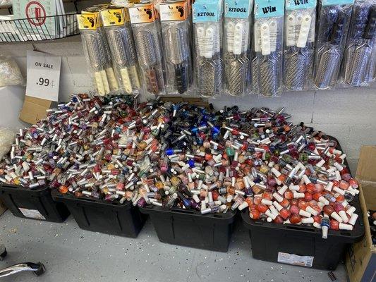 Regular lacquer clearance dump bin