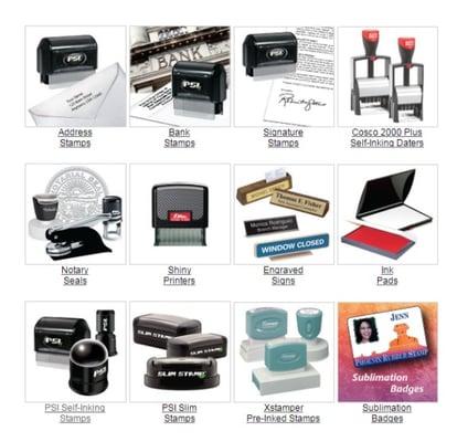 For all of your stamp needs!