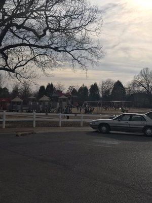 This park was packed! Parking lot was full! Very nice warm Presidents' Day got eerrrrbody out today!