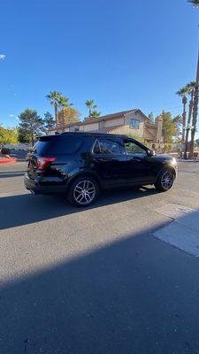 My new purchase vehicle. My 2016 Ford Explorer.