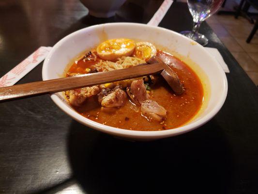 Spicy miso ramen