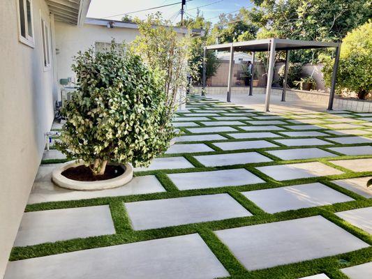 Planters ,pavers