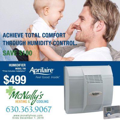 Call today Www.mcnallyhvac.com or 630-363-9067