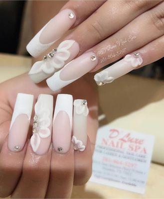 @dluxenailspa 5310 E Sam Houston Pkwy N Ste J Houston, TX 77015 281-864-5297 #dluxenailspa #houstonnails #channelviewnails