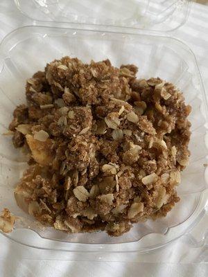 Vegan apple crisp