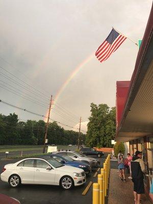 Rainbow over Jakes