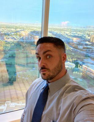 Vegas baby !!! Fresh fade from crowns the day before!!