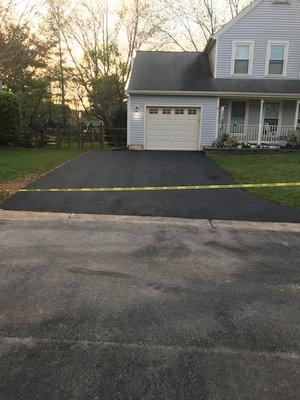 Widened Driveway