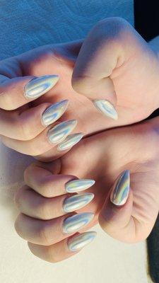 Chrome nails