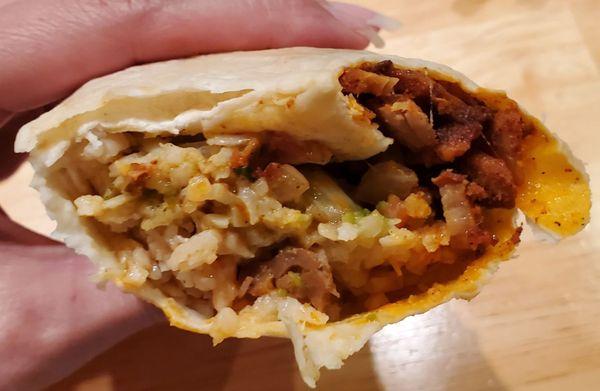 NEW TREJO'S TACOS ROASTED PORK AL PASTOR EPIC BURRITO ($7.99)