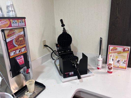 Waffle station