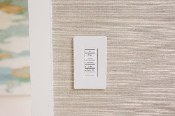 Replace a row of bulky switches with a single keypad.