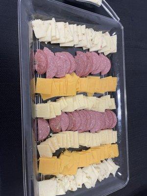 Meat cheese tray. Order ahead